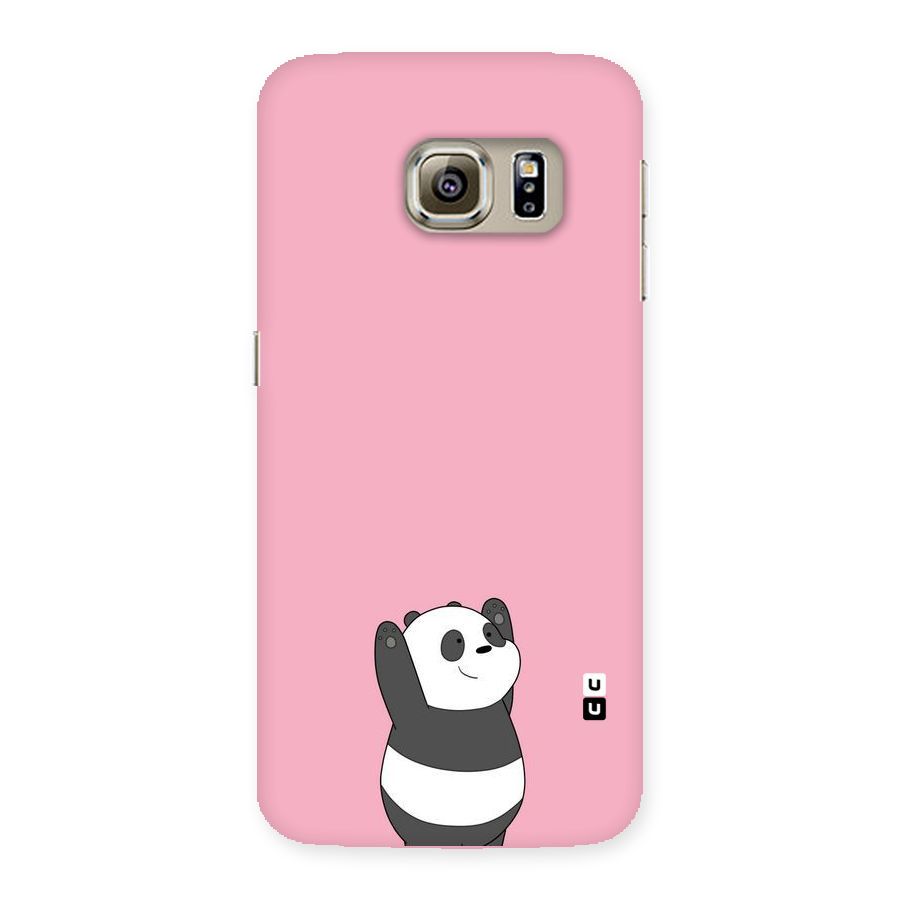 Panda Handsup Back Case for Samsung Galaxy S6 Edge