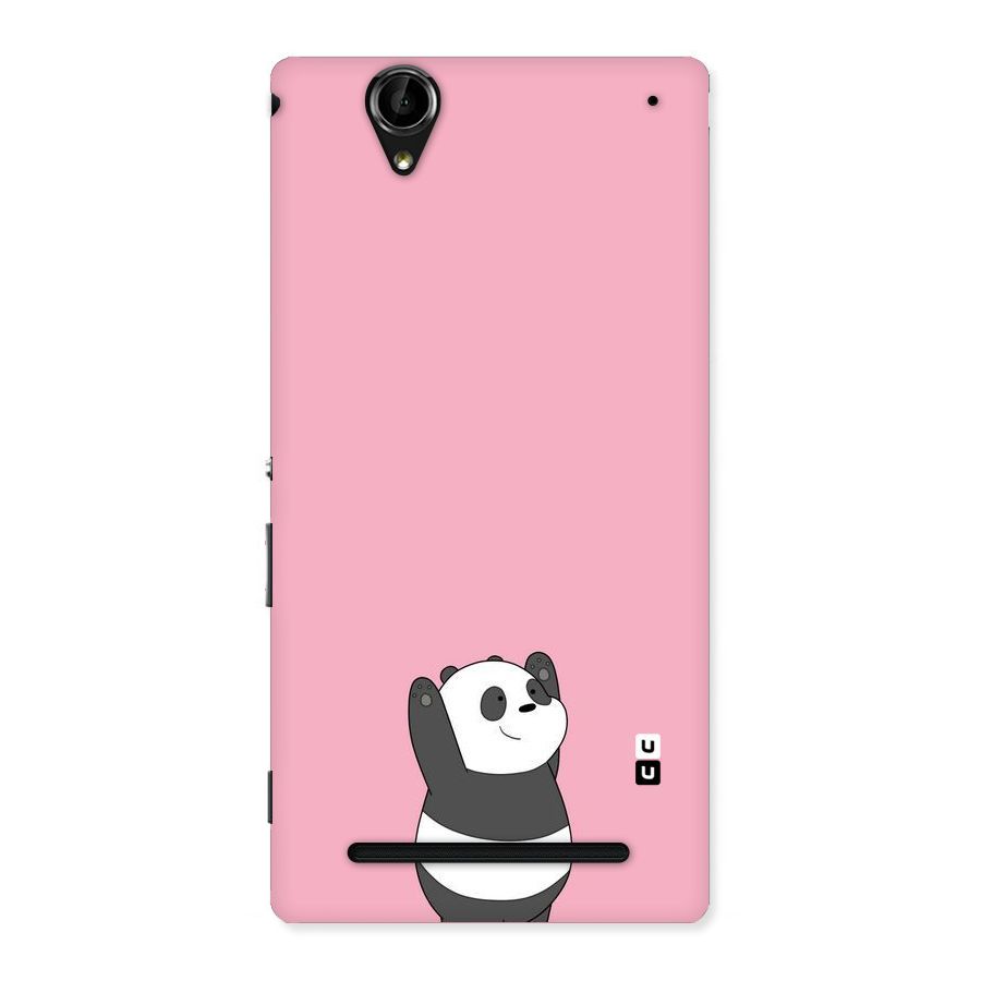 Panda Handsup Back Case for Sony Xperia T2