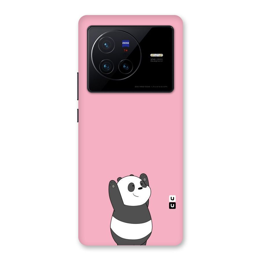 Panda Handsup Back Case for Vivo X80