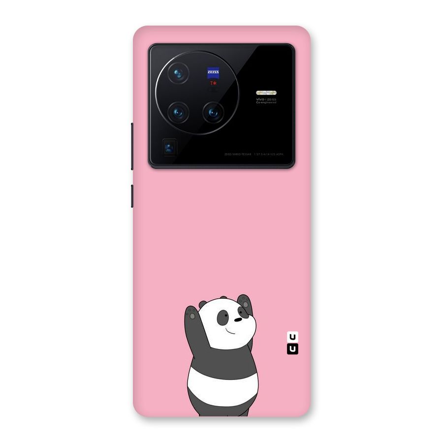 Panda Handsup Back Case for Vivo X80 Pro