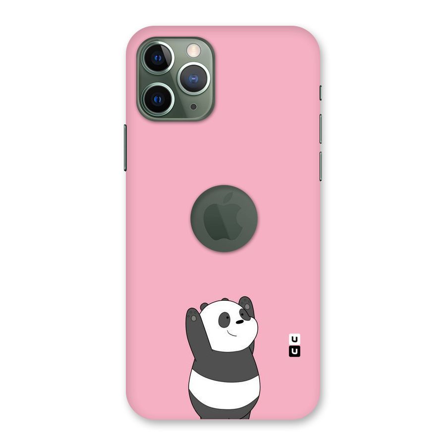 Panda Handsup Back Case for iPhone 11 Pro Logo  Cut