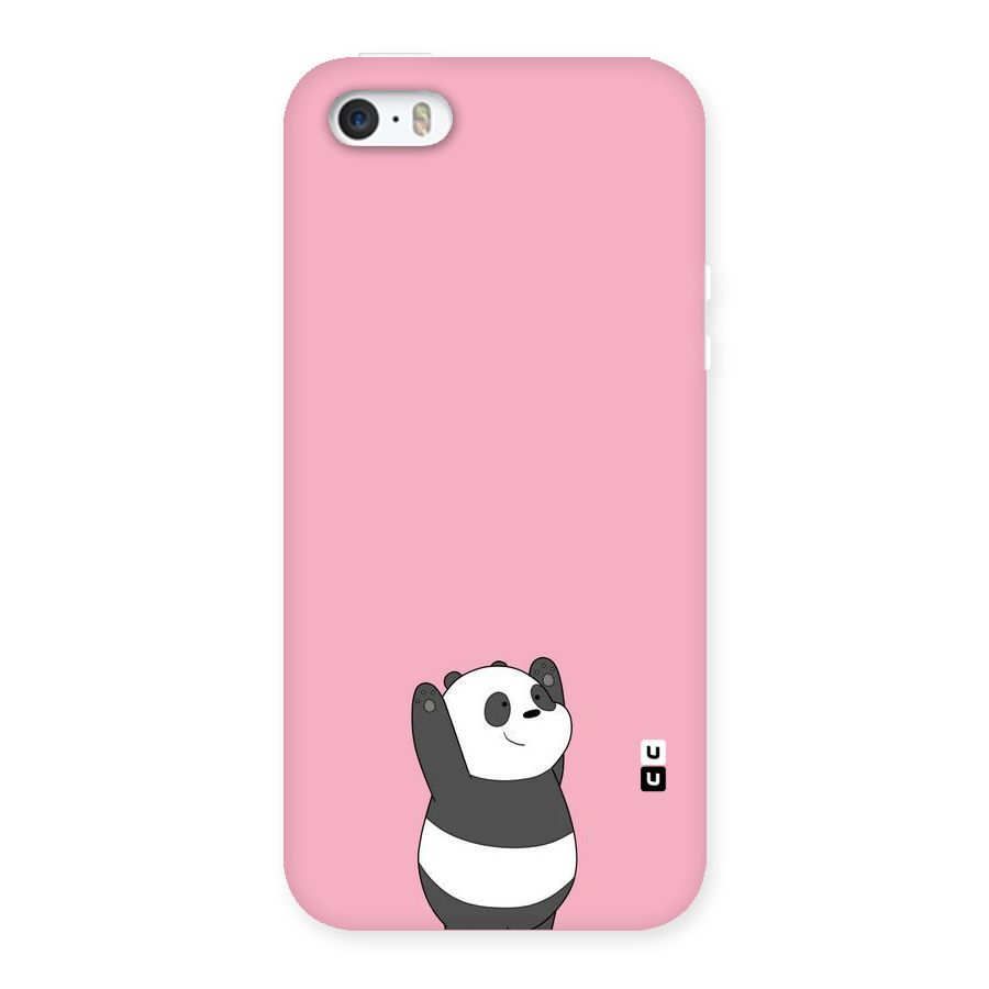 Panda Handsup Back Case for iPhone SE