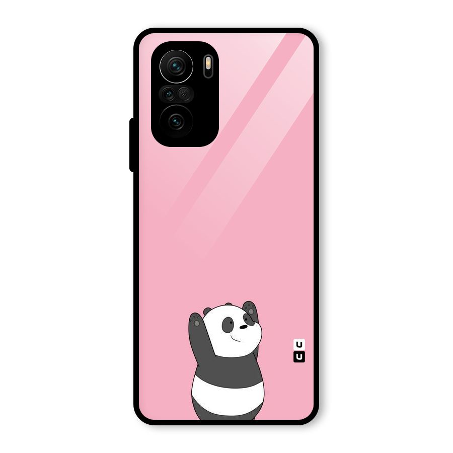 Panda Handsup Glass Back Case for Mi 11X Pro