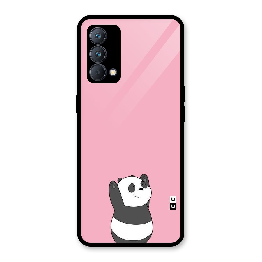 Panda Handsup Glass Back Case for Realme GT Master Edition