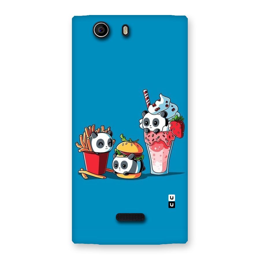Panda Lazy Back Case for Canvas Nitro 2 E311
