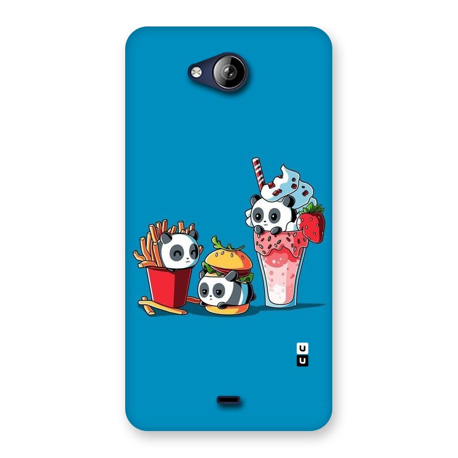 Panda Lazy Back Case for Canvas Play Q355