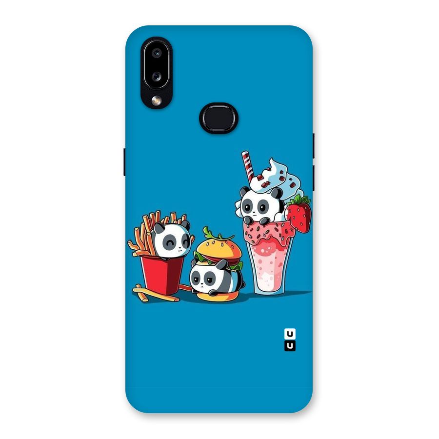 Panda Lazy Back Case for Galaxy A10s