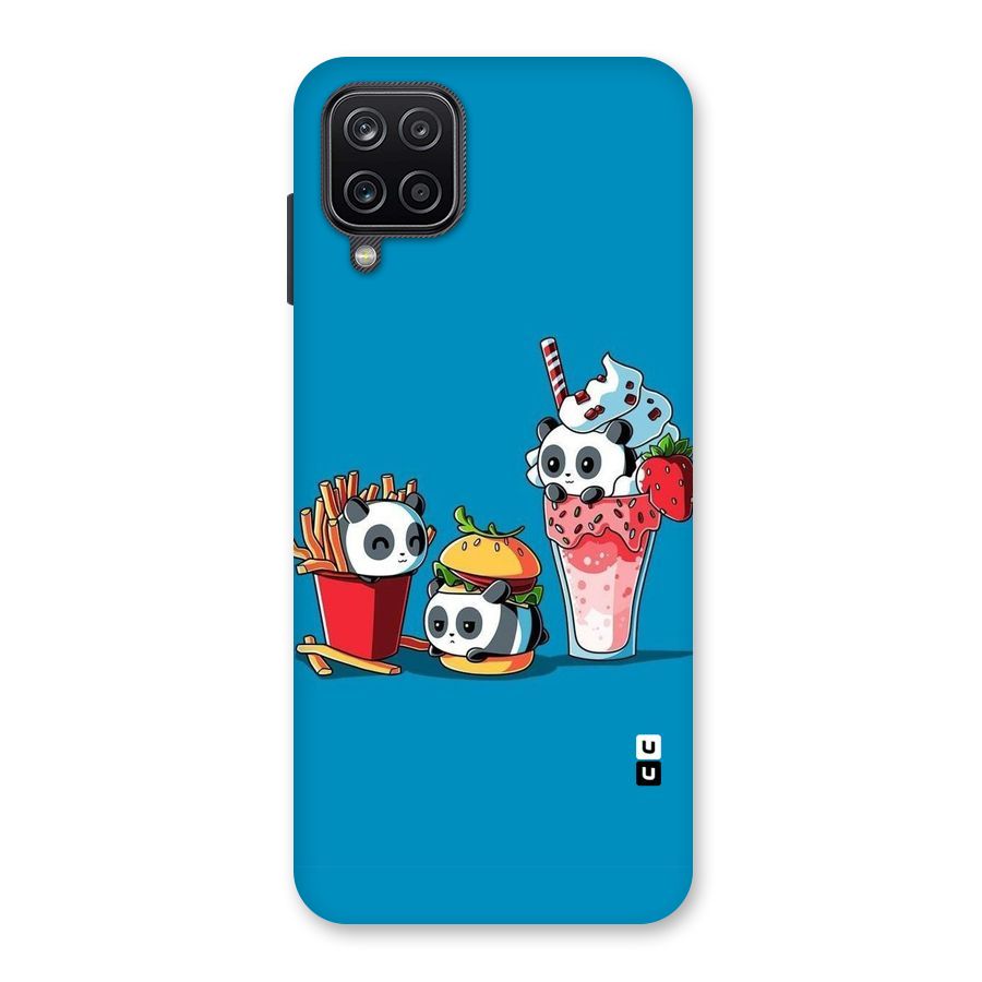 Panda Lazy Back Case for Galaxy A12