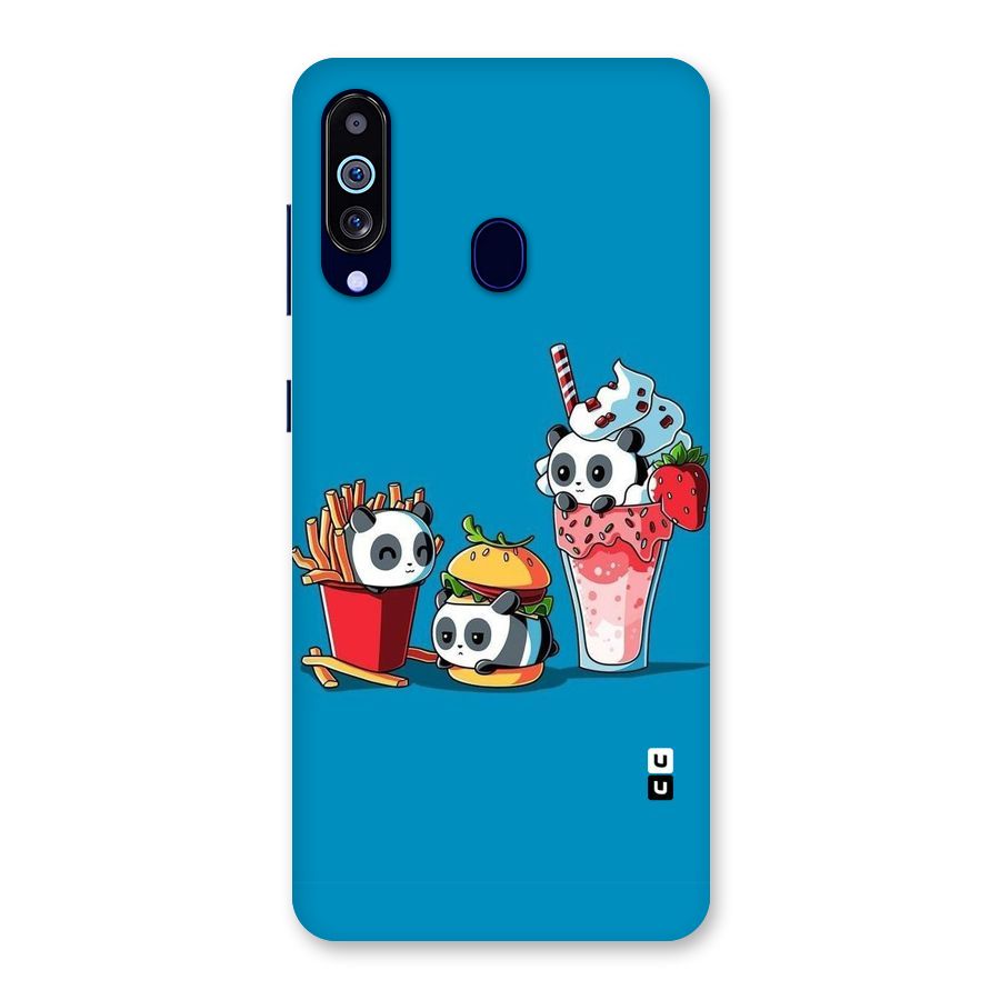 Panda Lazy Back Case for Galaxy A60