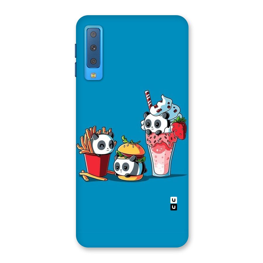 Panda Lazy Back Case for Galaxy A7 (2018)