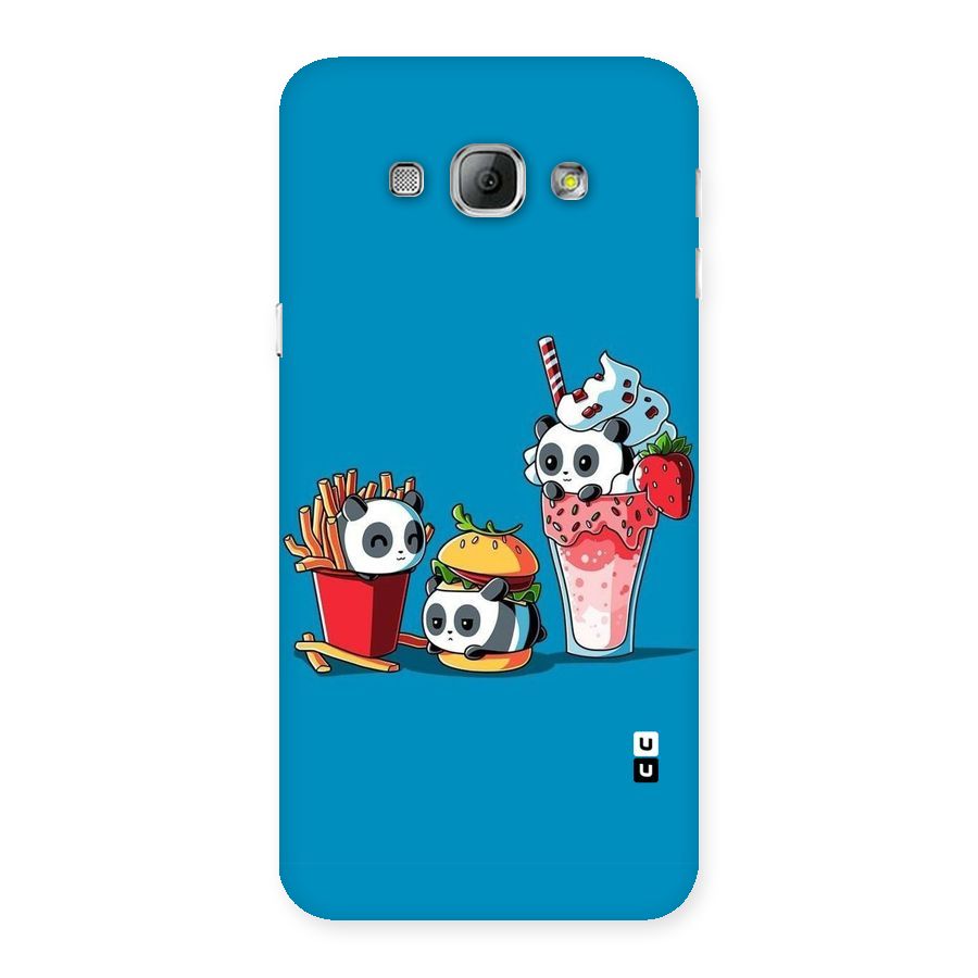 Panda Lazy Back Case for Galaxy A8