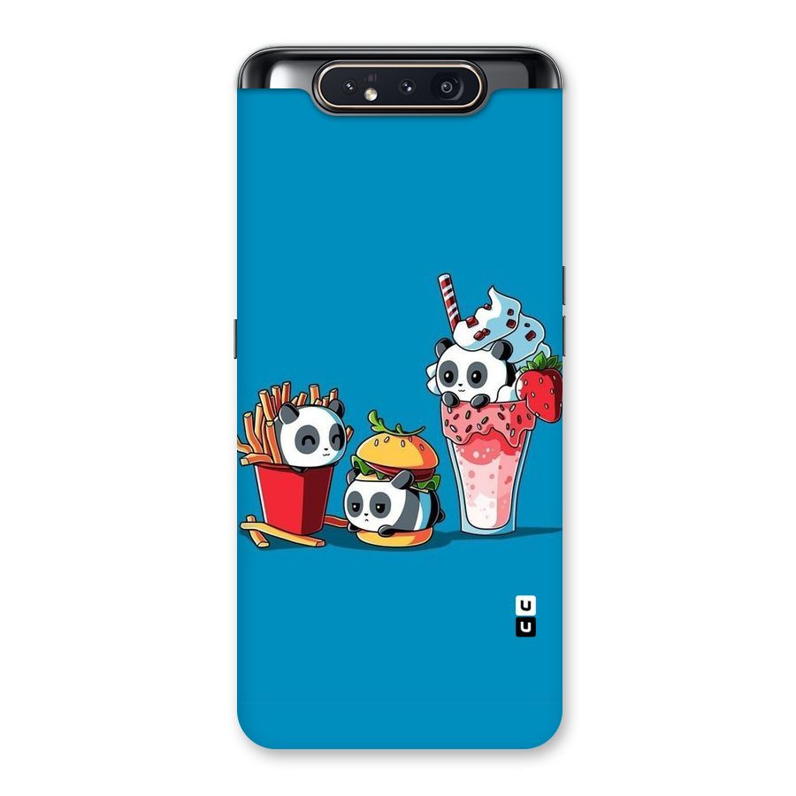 Panda Lazy Back Case for Galaxy A80