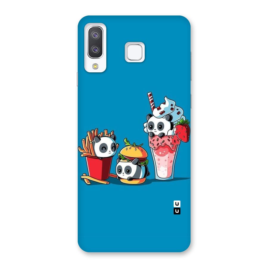 Panda Lazy Back Case for Galaxy A8 Star