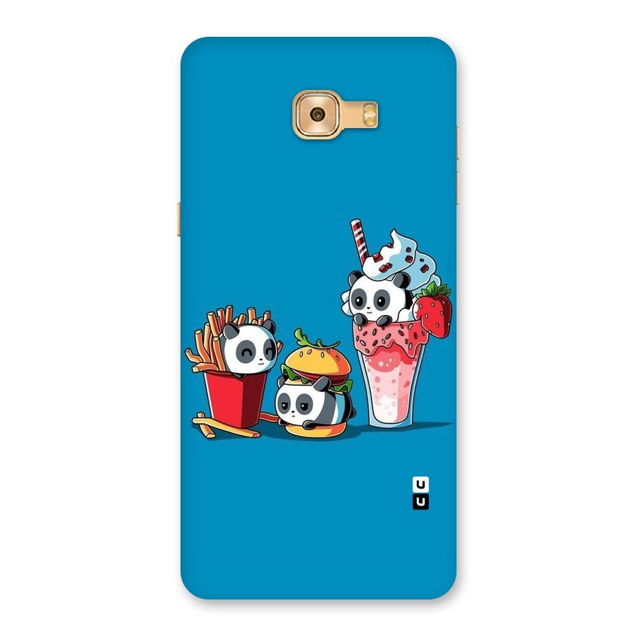 Panda Lazy Back Case for Galaxy C9 Pro