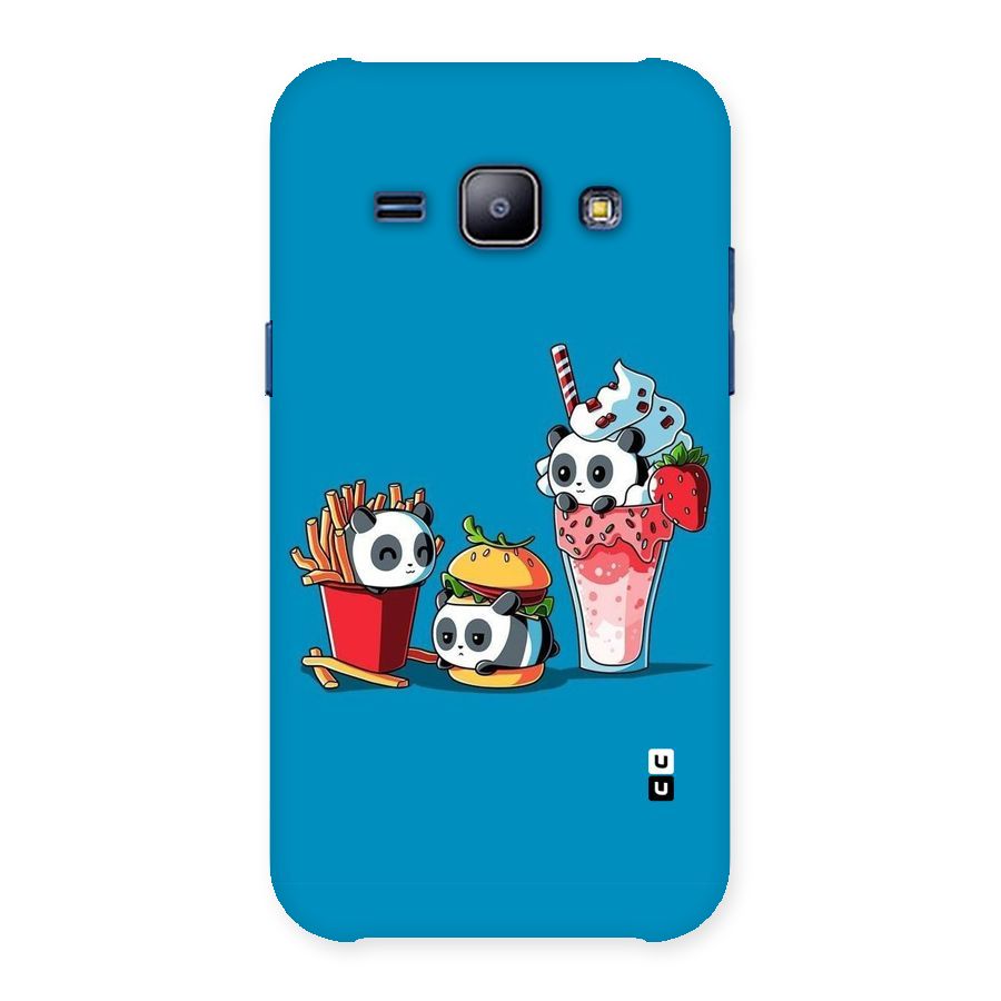 Panda Lazy Back Case for Galaxy J1
