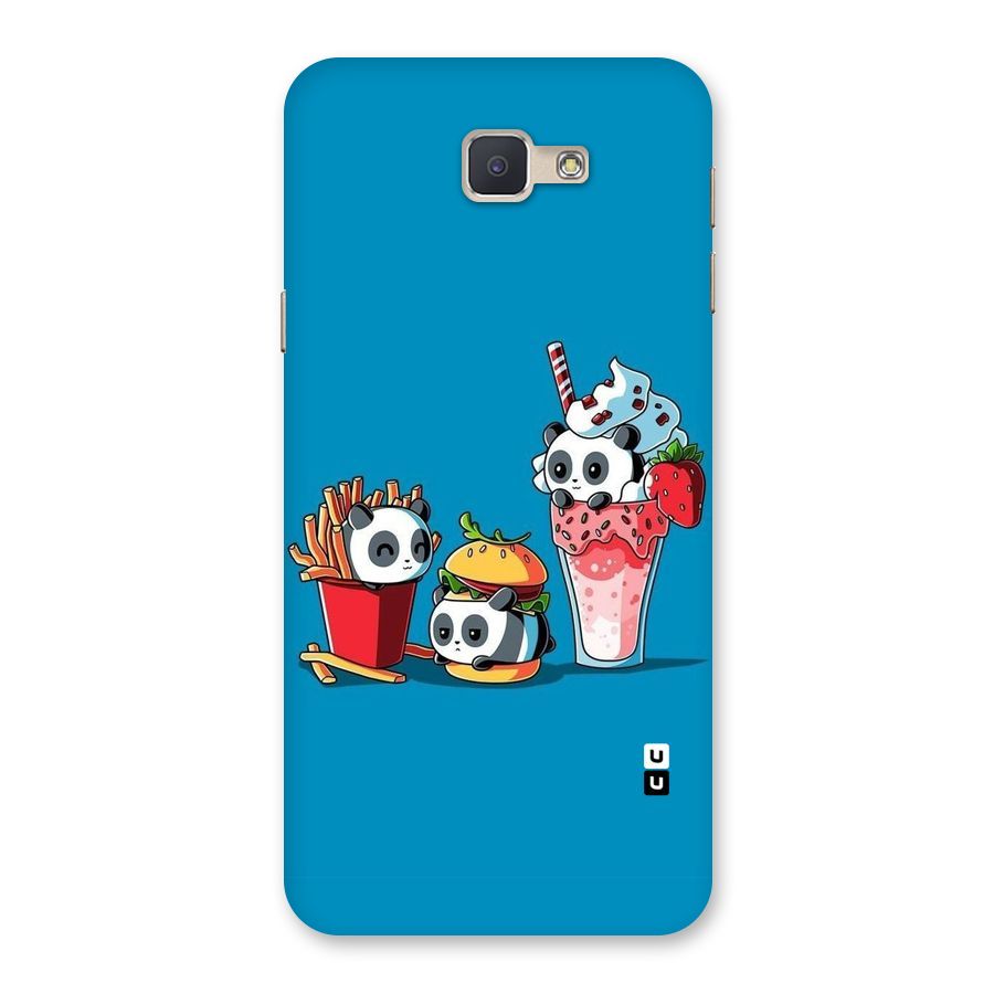 Panda Lazy Back Case for Galaxy J5 Prime