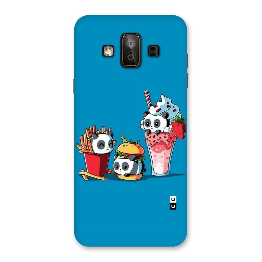 Panda Lazy Back Case for Galaxy J7 Duo