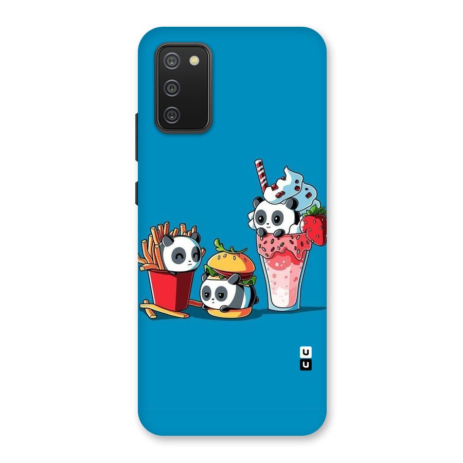 Panda Lazy Back Case for Galaxy M02s