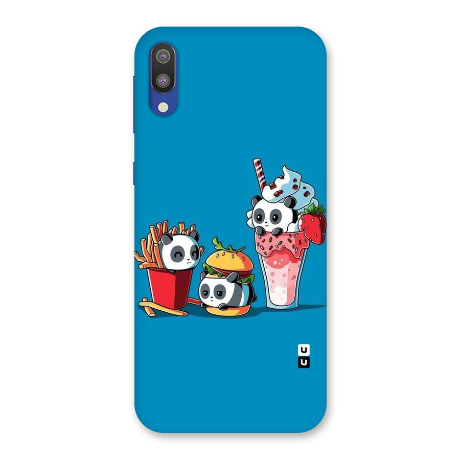 Panda Lazy Back Case for Galaxy M10