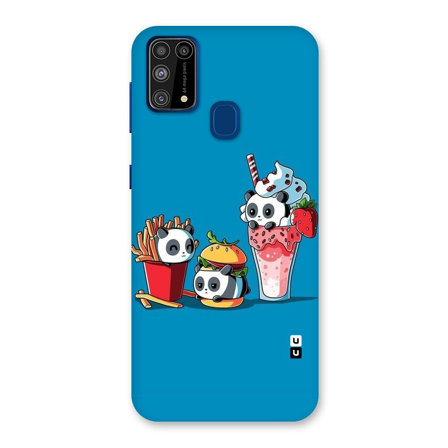 Panda Lazy Back Case for Galaxy M31