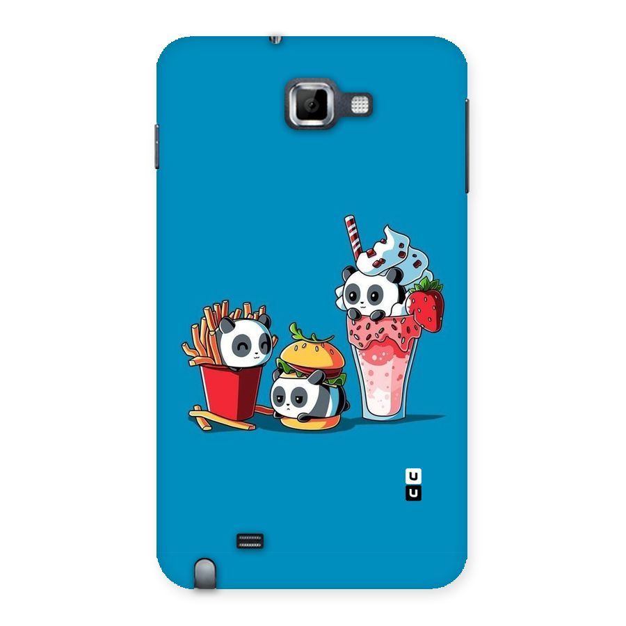 Panda Lazy Back Case for Galaxy Note