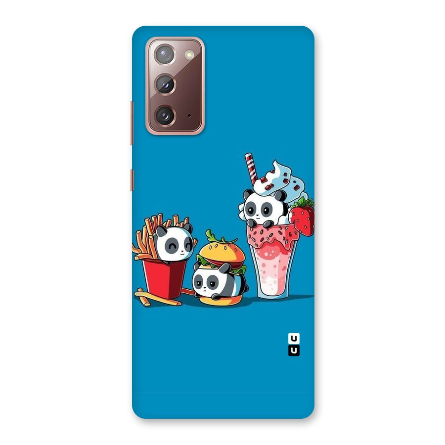 Panda Lazy Back Case for Galaxy Note 20