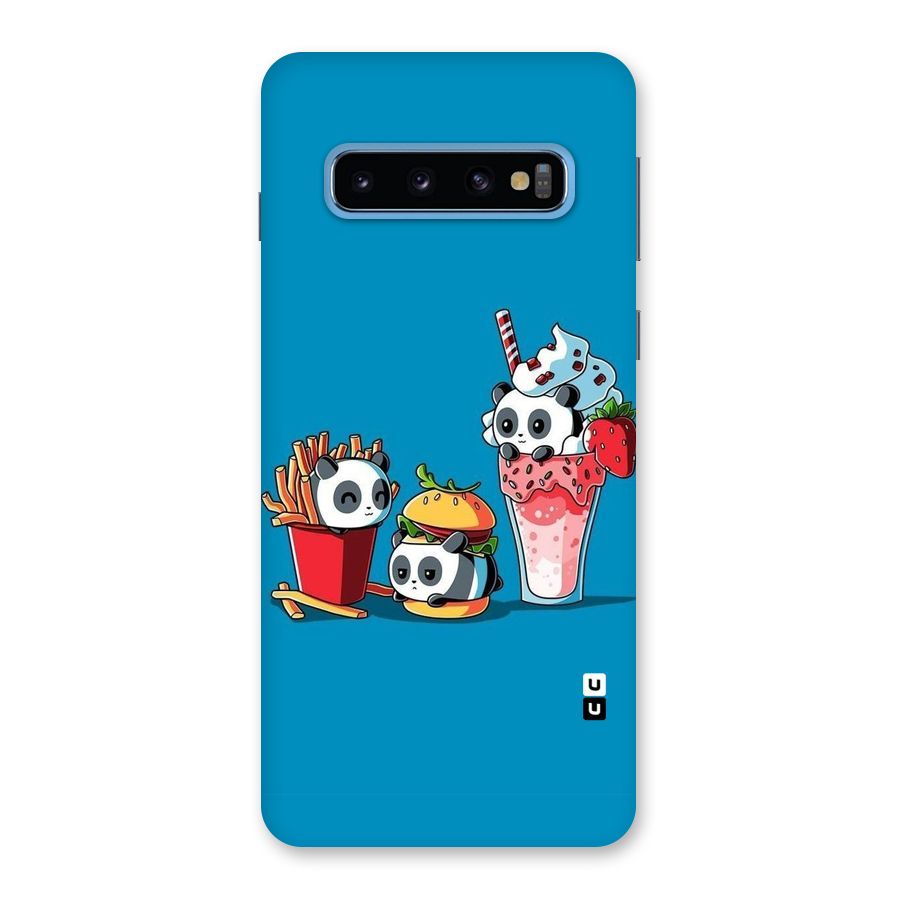 Panda Lazy Back Case for Galaxy S10