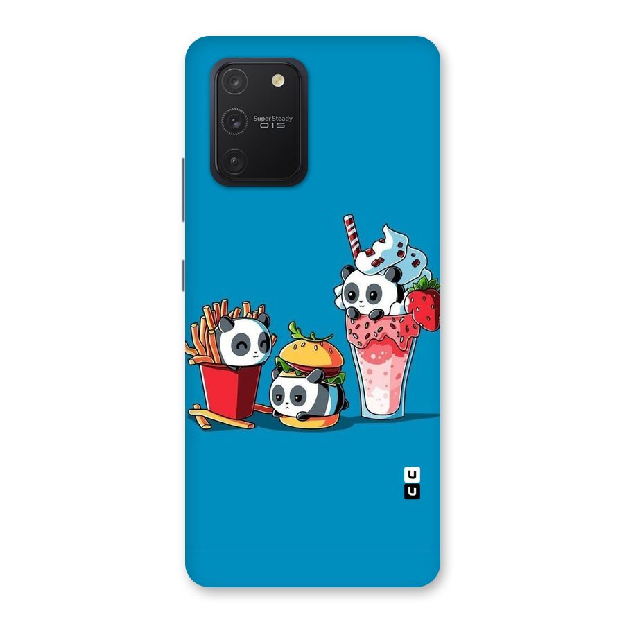 Panda Lazy Back Case for Galaxy S10 Lite