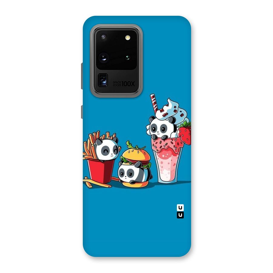 Panda Lazy Back Case for Galaxy S20 Ultra