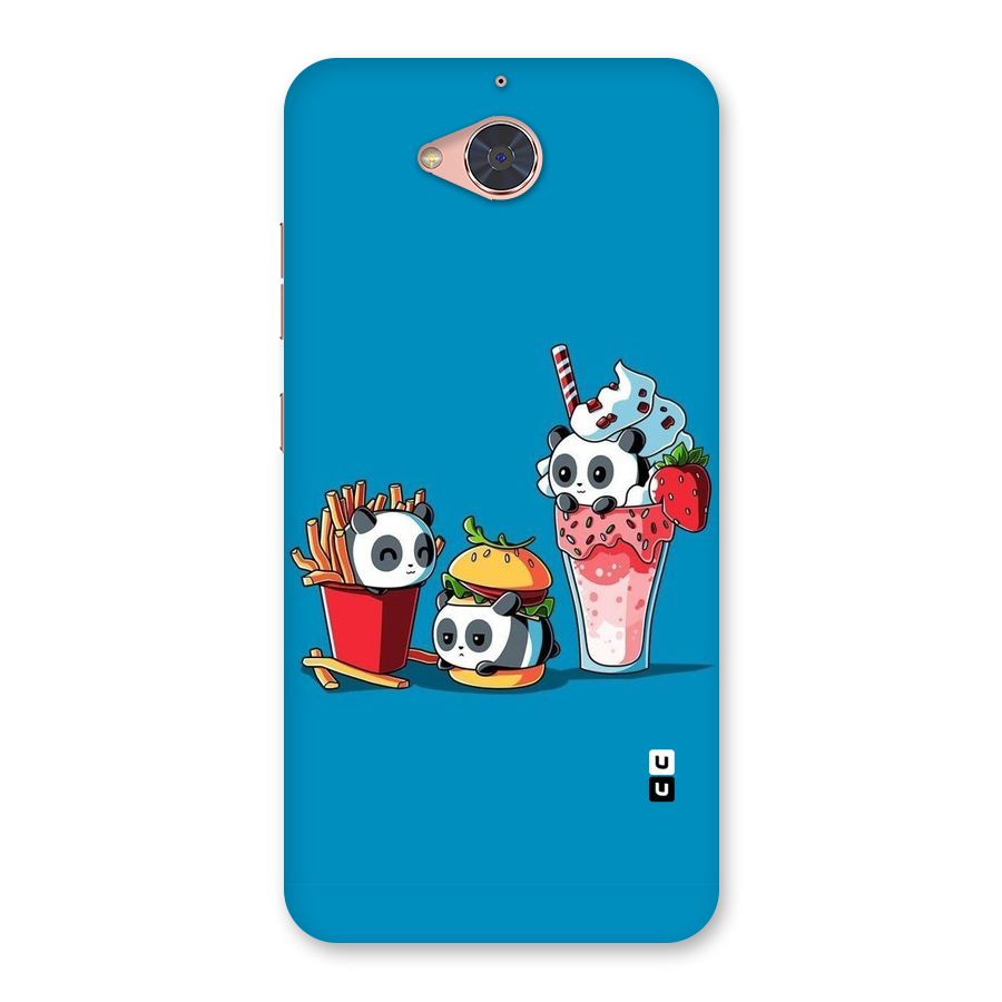 Panda Lazy Back Case for Gionee S6 Pro