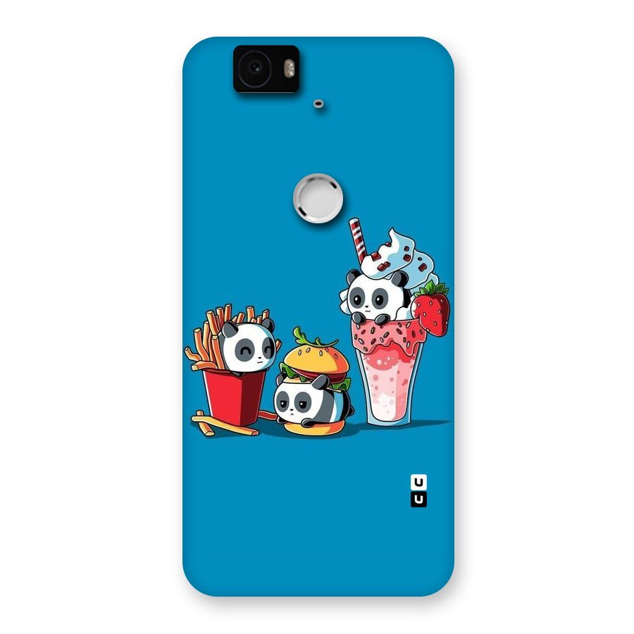 Panda Lazy Back Case for Google Nexus-6P