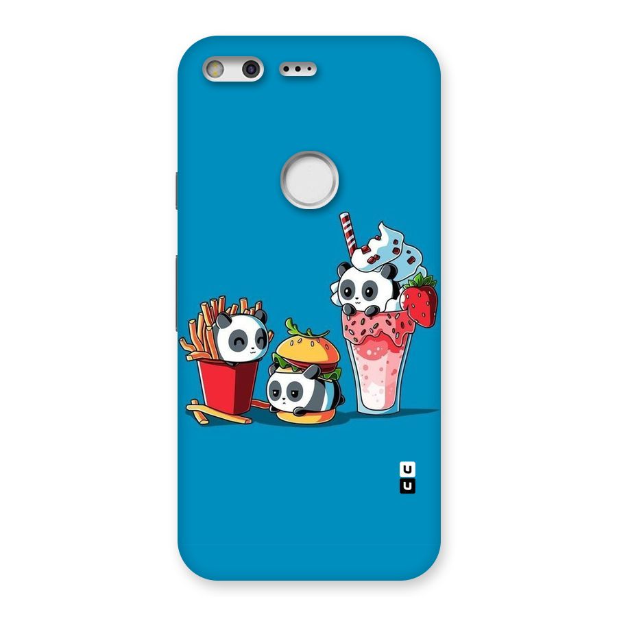 Panda Lazy Back Case for Google Pixel