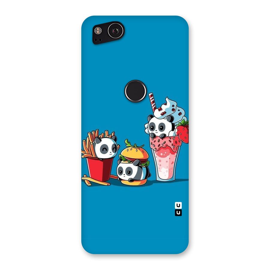 Panda Lazy Back Case for Google Pixel 2
