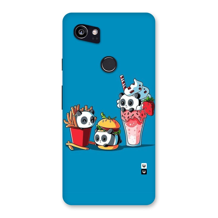 Panda Lazy Back Case for Google Pixel 2 XL
