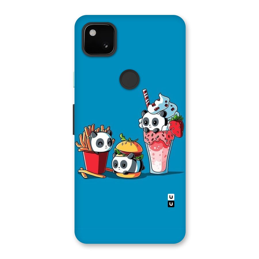 Panda Lazy Back Case for Google Pixel 4a