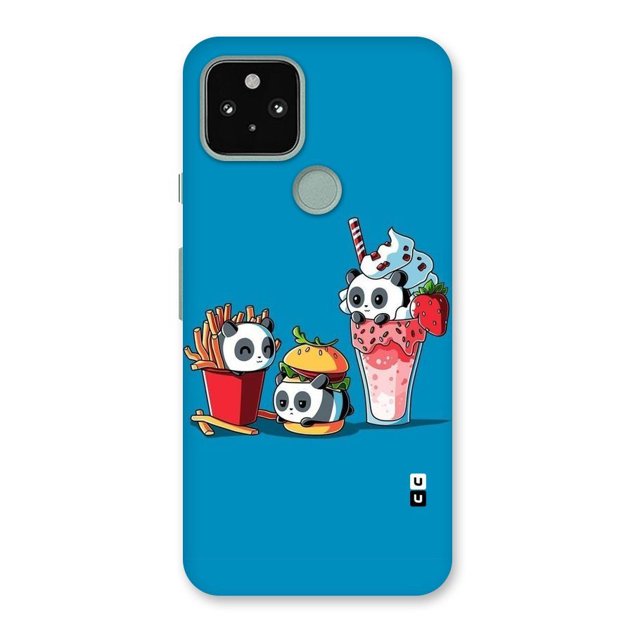Panda Lazy Back Case for Google Pixel 5