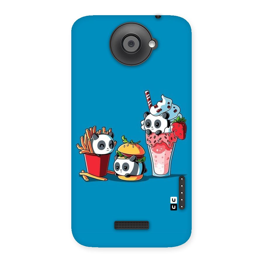 Panda Lazy Back Case for HTC One X