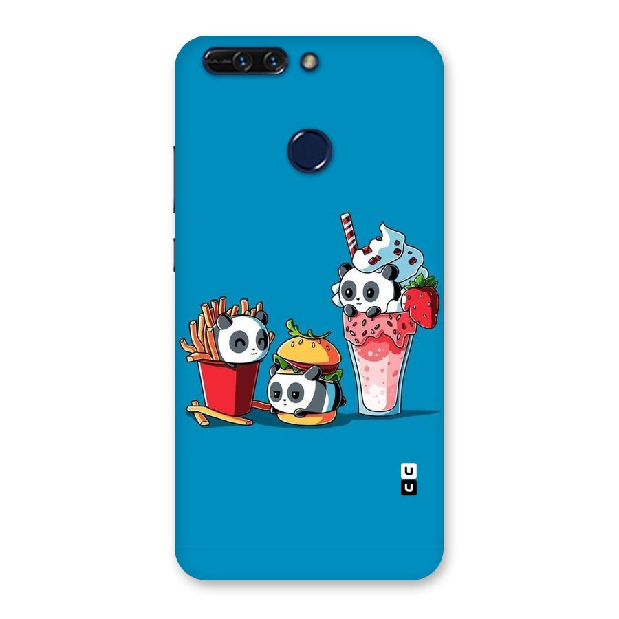 Panda Lazy Back Case for Honor 8 Pro