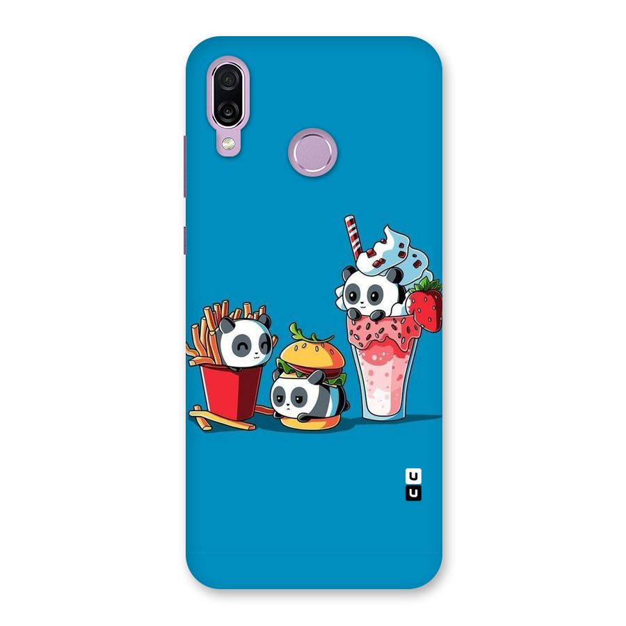 Panda Lazy Back Case for Honor Play