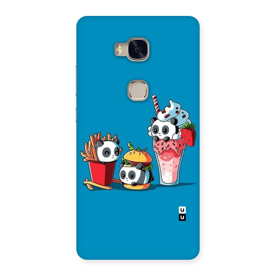Panda Lazy Back Case for Huawei Honor 5X