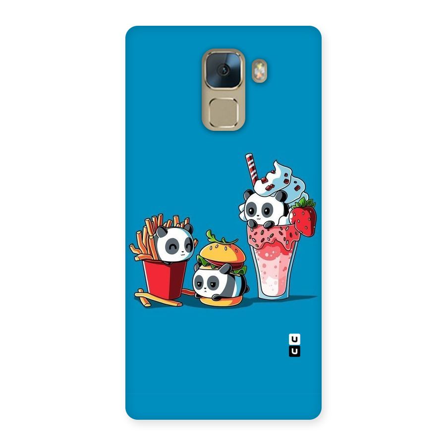 Panda Lazy Back Case for Huawei Honor 7