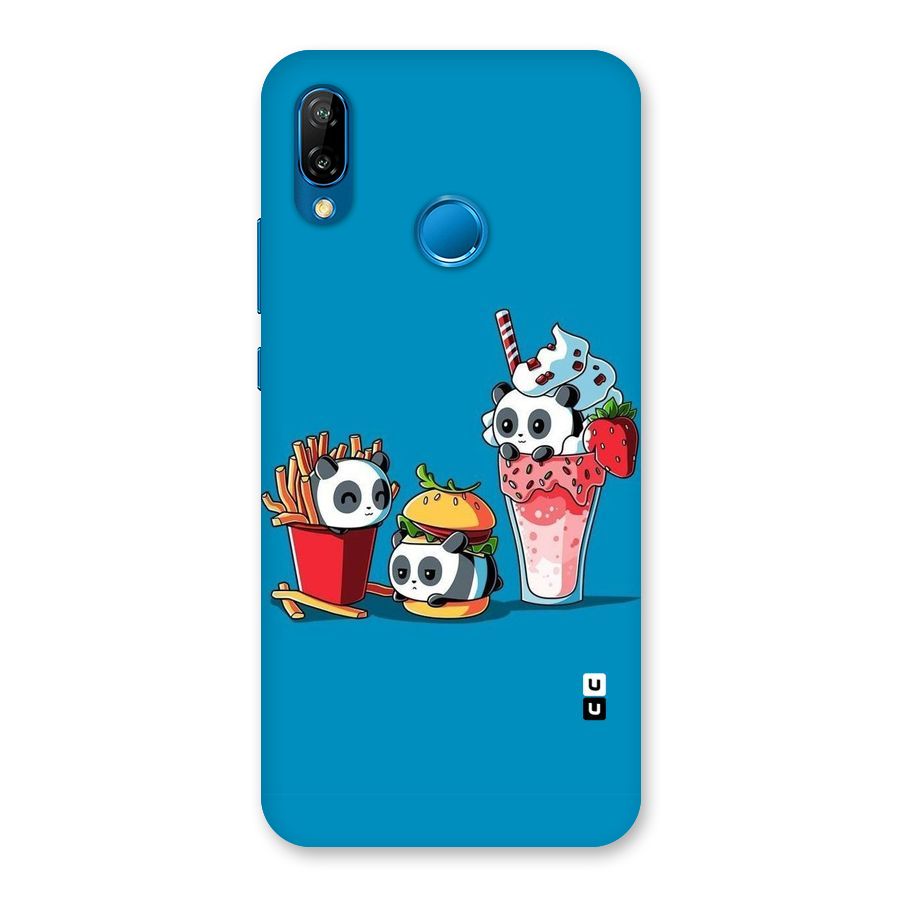Panda Lazy Back Case for Huawei P20 Lite