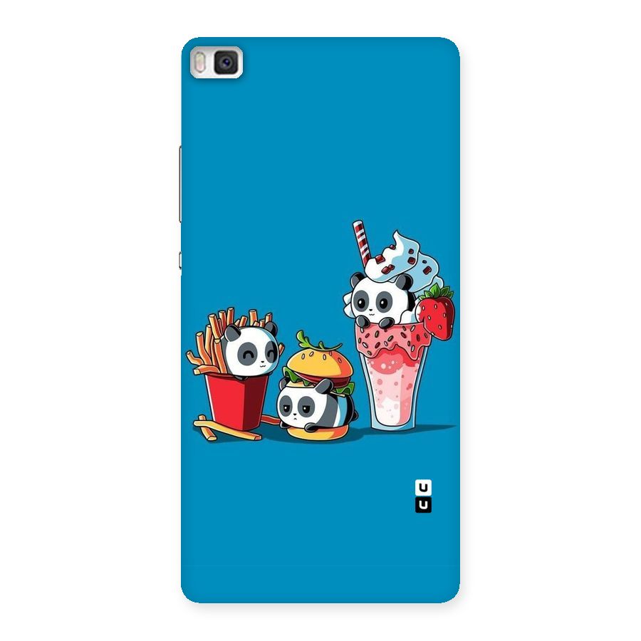 Panda Lazy Back Case for Huawei P8