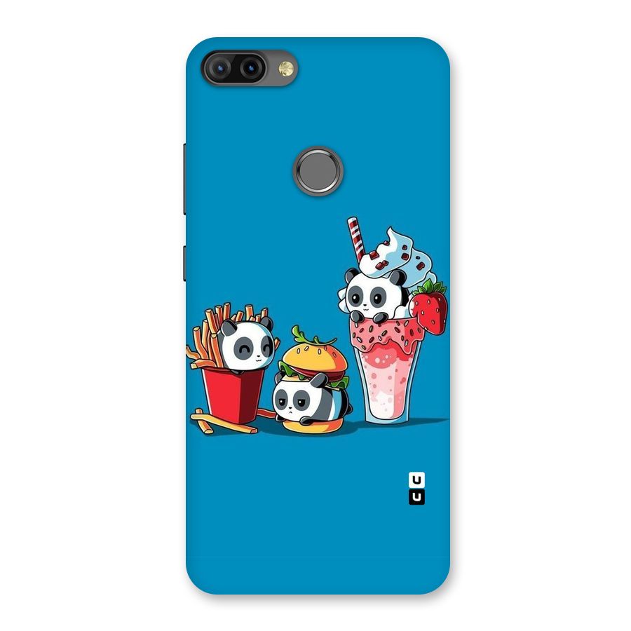 Panda Lazy Back Case for Infinix Hot 6 Pro