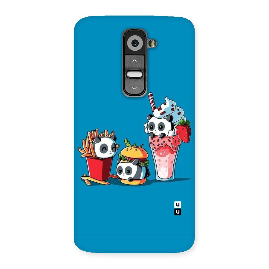Panda Lazy Back Case for LG G2
