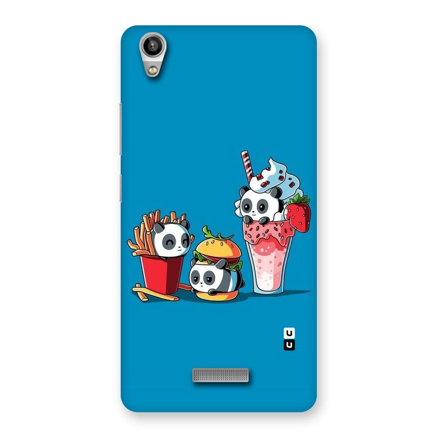 Panda Lazy Back Case for Lava-Pixel-V1