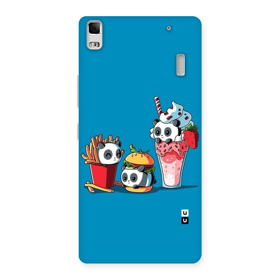 Panda Lazy Back Case for Lenovo K3 Note