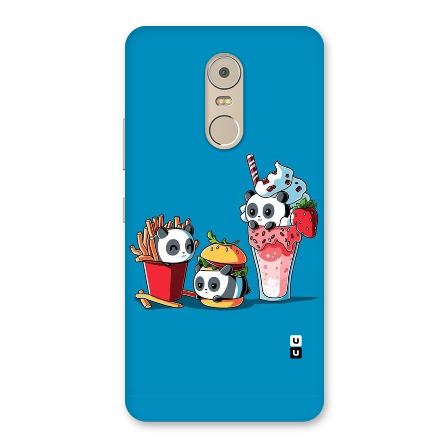 Panda Lazy Back Case for Lenovo K6 Note