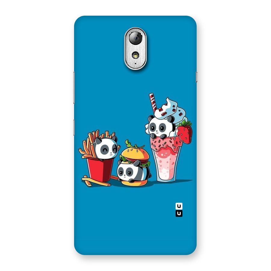 Panda Lazy Back Case for Lenovo Vibe P1M