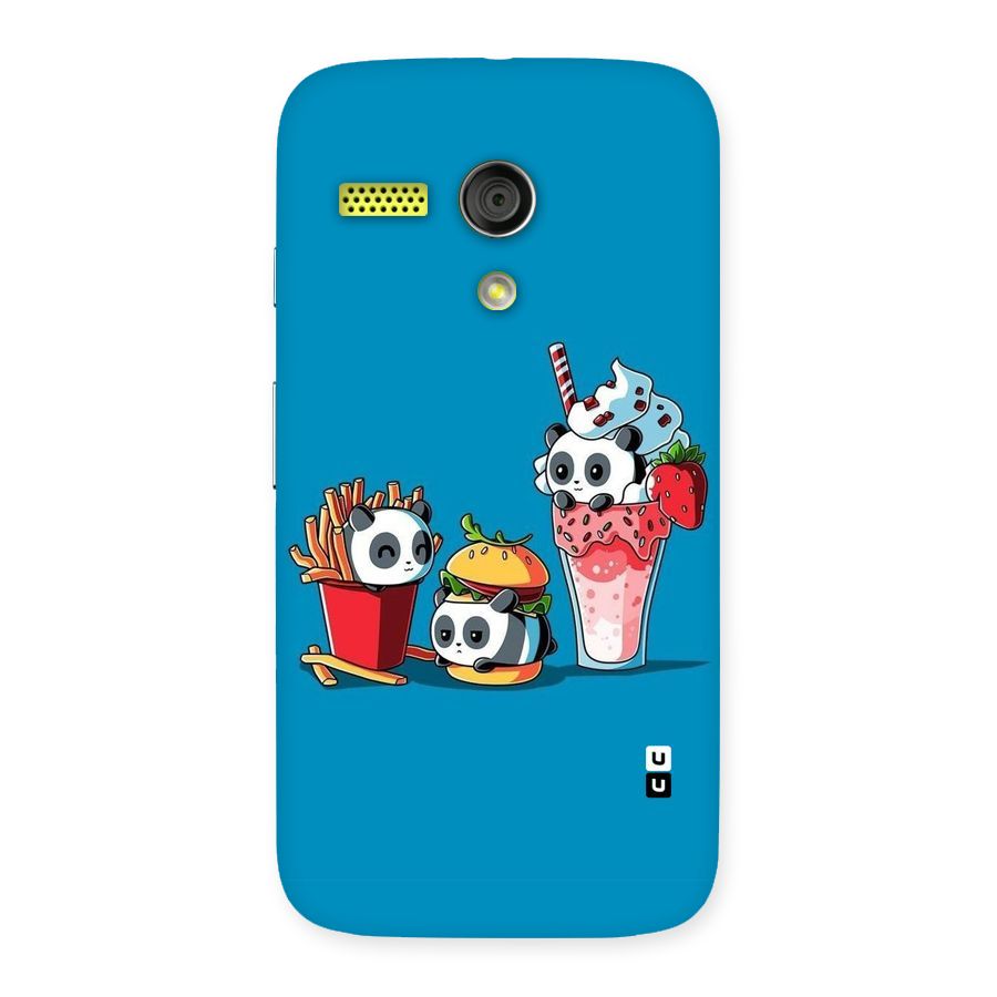 Panda Lazy Back Case for Moto G